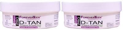 

ForeverTeen D-TAN Tan Removal Whitening Scrub -(Pack of 2)(200 g)