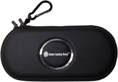 

Ultimate Gaming World ™ New PSP ZIP Pouch/Case for PSP 1000/2000/3000 and E-1000/E-1004(Latest 2016 Editions) Black Color Gaming Accessory Kit(Black, For PSP)