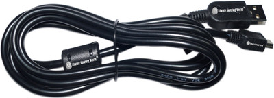

Ultimate Gaming World ™ 2 in 1 Charging and Connecting Cable for PS3 Controller and PSP Console (Mini- USB Type-5) (Black) Gaming Accessory Kit(Black, For PS3)