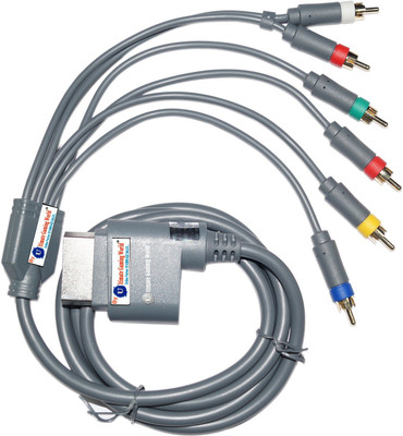 

Ultimate Gaming World ™ HD Component AV Cable For Xbox 360 Arcade and Xbox 360 S Only Gaming Accessory Kit(Grey, For Xbox 360)
