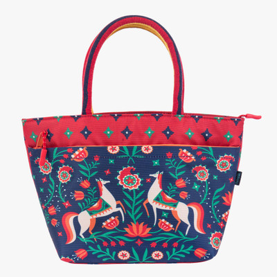 

Chumbak Hand-held Bag(Blue)