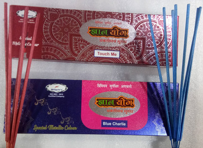 

Dnyan Yog Metallic Colour h Exotic SP & Touch Me Agarbattis(58 Units)