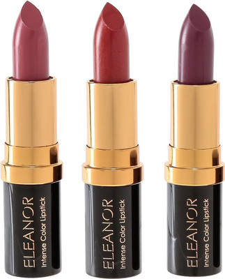 

eleanor Intense Color Lipstick Trio(L07 Guava, L09 Spice, L12 Currant, 10.8 g)