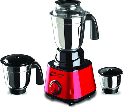 

SilentPowerSunmeet MG17-TA-Gal-133 550 W Mixer Grinder(Red, 3 Jars)