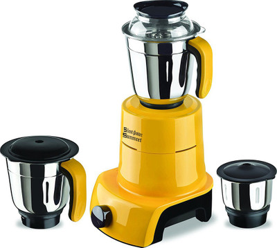 

SilentPowerSunmeet MG17-MA-Gla-57 1000 W Mixer Grinder(Yellow, 3 Jars)