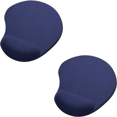 

VU4 2PC Full Wrist Support Soft Comfort Mat Mousepad(Blue)
