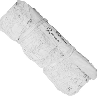 

Rixen Double Twine Volleyball Net(White)