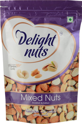 

Delight Nuts Mixed Nuts, 200g Almonds, Cashews, Pistachios(200 g, Pouch)