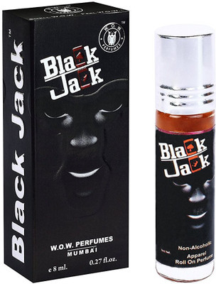 

WOW Perfumes Black Jack - Roll On 8 ml (NON ALCOHOLIC) Eau de Parfum - 8 ml(For Men)