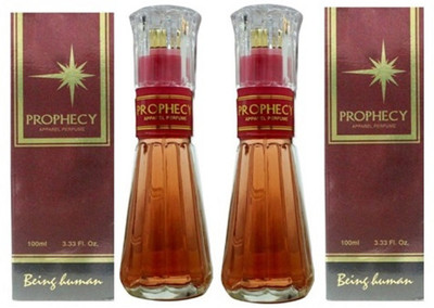 

Being Human Combo Prophecy Red Pack of 2 Perfume - 200 ml(For Men & Women)
