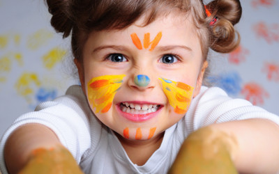 

Beautiful Girl Playing With Color Poster for Your Home Photographic Paper(12 inch X 18 inch)