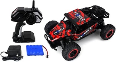 

SANJARY GOOD QUALITY HIGH SPEED RACING MONSTER BUGGY 20 KM/H 1:18 2.4 GHZ (RED) (MULTI-COLOUR)(Red)