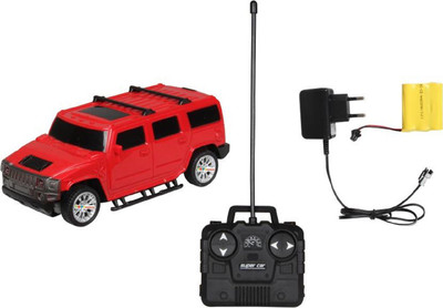

Amazia Rechargeable Remote Control Hummer Car (1:20 Scale) - Red(Multicolor)