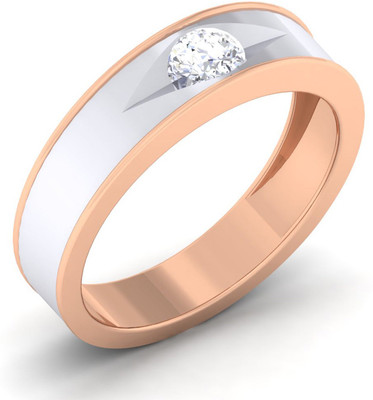 

Myzevar Sterling Silver Cubic Zirconia Gold-plated Plated Ring, Pink