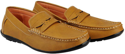 

FAUSTO Stylish Loafers For Men(Gold, Camel
