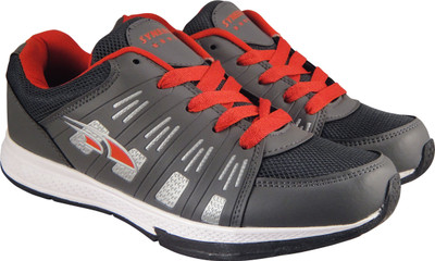 

Action Synergy SRF0096 Grey/Red Phylon Sole Sports Running Shoes For Men(Grey, Red