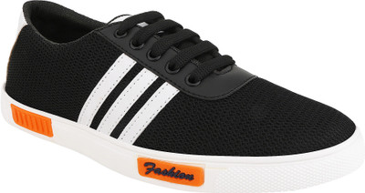 

Highfly Mens Premium Casual Shoes Sneakers For Men(Black