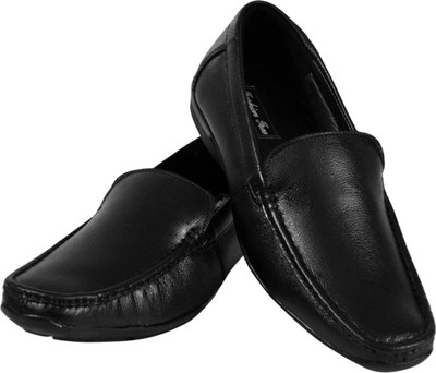 

Fashion Tree Formal Gnuine Leather Slip on Shoes For Men Loafers For Men(Black