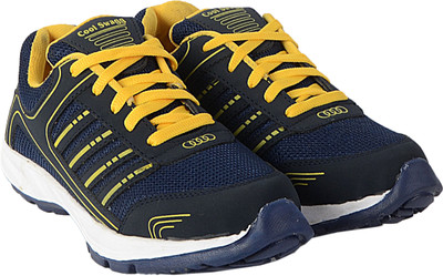 

CoolSwagg Coolswagg For Men And Boys Running Shoes, Training & Gym Shoes (Yellow, Blue) Running Shoes For Men(Multicolor
