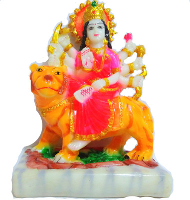

MYEBIZSTORE jai mata di murti Decorative Showpiece - 20 cm(Polyresin, Multicolor)