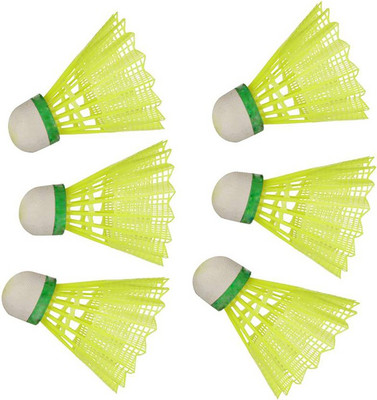 

Sports Solutions Nylon Shuttle - Green Nylon Shuttle - Green(Medium, 77, Pack of 6)