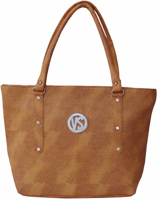 

ALIVE Women Casual Yellow Leatherette Shoulder Bag