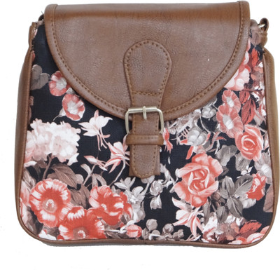 

Nemichand Jewels Girls Casual Multicolor PU Sling Bag