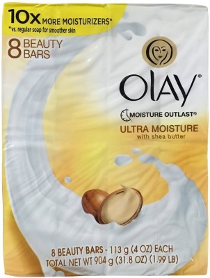 

Olay Soap Ultra Moisture with Shea butter (8x113g, Imported, Made in CA)(904 g, Pack of 8)