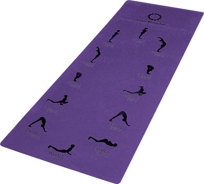 

Aerolite Sun Salutation 36 X 78 Purple 8.5 mm Yoga Mat