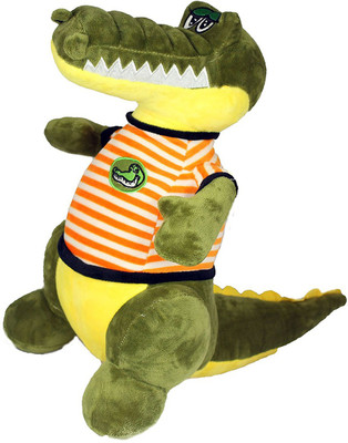 

Tickles Funny Crocodile - 26 cm(Green)