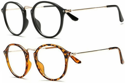 

Azmani Round Sunglasses(Clear)