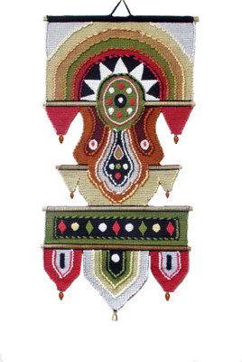

H R Enterprise Jacquard Design Tapestry(Multicolor)