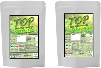 

Top Organic Chamomile Rose Green Tea with Organic Mint Tea (200 gms) Herbal Tea Vacuum Pack(200 g)