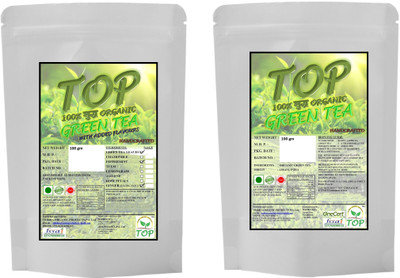 

Top Organic Mint Ginger Green Tea with Organic Green Tea (200 gms) Herbal Tea Vacuum Pack(200 g)