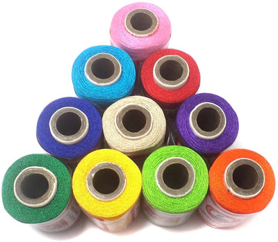 

swing multicolour Thread(500 m Pack of10)