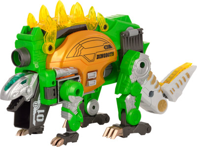 

Turbo S Transforming Dino Blaster- Stegosaurus Action Playset(Multicolor)