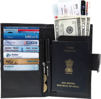 

MATHANI Tree Shower BLACK PASSPORT HOLDER(Black)