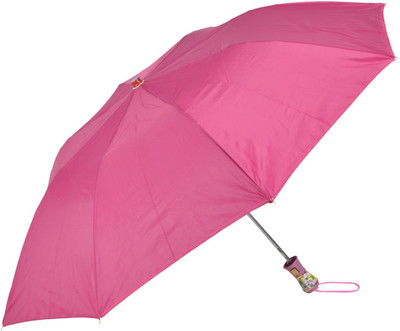 SWASTIK 2 Fold pink Umbrella(Pink)