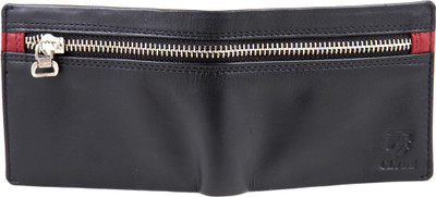 

CLYDE Men Black Genuine Leather Wallet(8 Card Slots)
