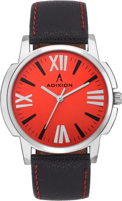 ADIXION 9502SLA8 New Stainless Steel watch with Genuine Leather Strep Watch  - For Men   Watches  (Adixion)