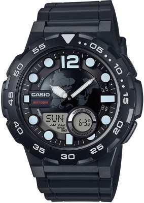 Casio AD204 Youth Series Analog-Digital Watch  - For Men   Watches  (Casio)