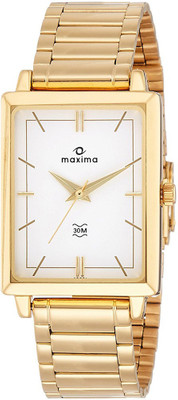 

Maxima Analog White Dial Men's Watch - For Men