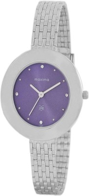 Maxima Analog Purple Dial Women's Watch  - For Women   Watches  (Maxima)