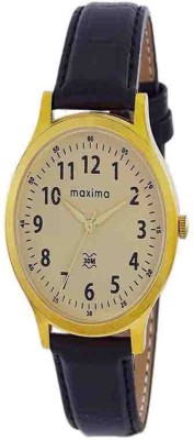 Maxima Analog Champagne Dial Men's Watch  - For Men   Watches  (Maxima)