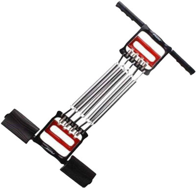 

Tima Ab Care Fitness 5 Spring Rowing Chest Expander Pull Stretcher Home Gym Muscle Training Exerciser Resistance Tube Ab Slimmer physiotherapy or travel workouts Resistance Tube(Multicolor)