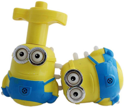

FlySky Minions Flash Laser Top Music with Flashing Top/Infrared Light/Infrared Music/Best Spinning Time(Multicolor)