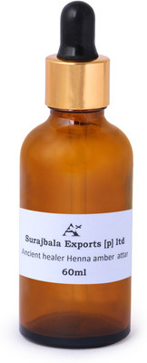 

Ancient Healer 100% Natural Henna amber attar 60ml Herbal Attar(Floral)