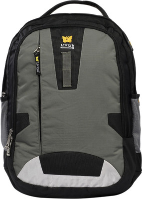 

Liviya SB-1182 37 L Backpack(Grey, Black), Black;grey