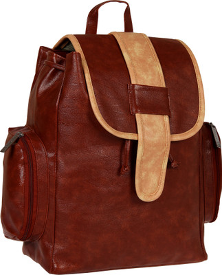 

STEEMO pithu Beg-D1-Brown Waterproof Backpack(Brown, 3 L)
