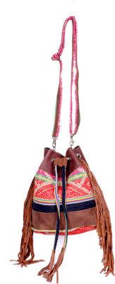 

IndiWeaves 82100-382-IW Multipurpose Bag(Multicolor, 11 inch)